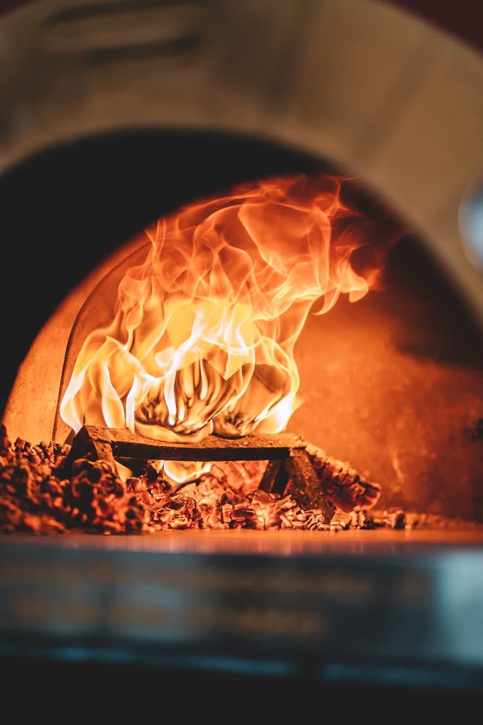 Vores brændeovn